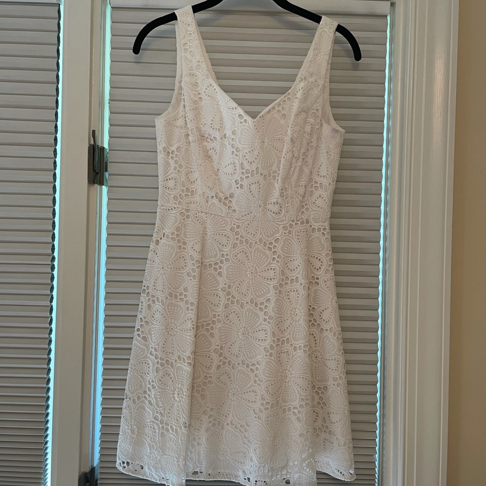 White Lilly Pulitzer dress